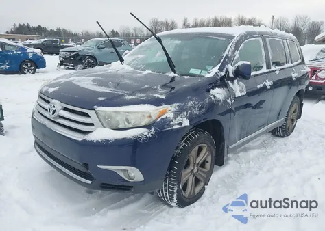 2012 Toyota Highlander Limited V6 из США, поврежденный, VIN 5TDDK3EH7CS135943